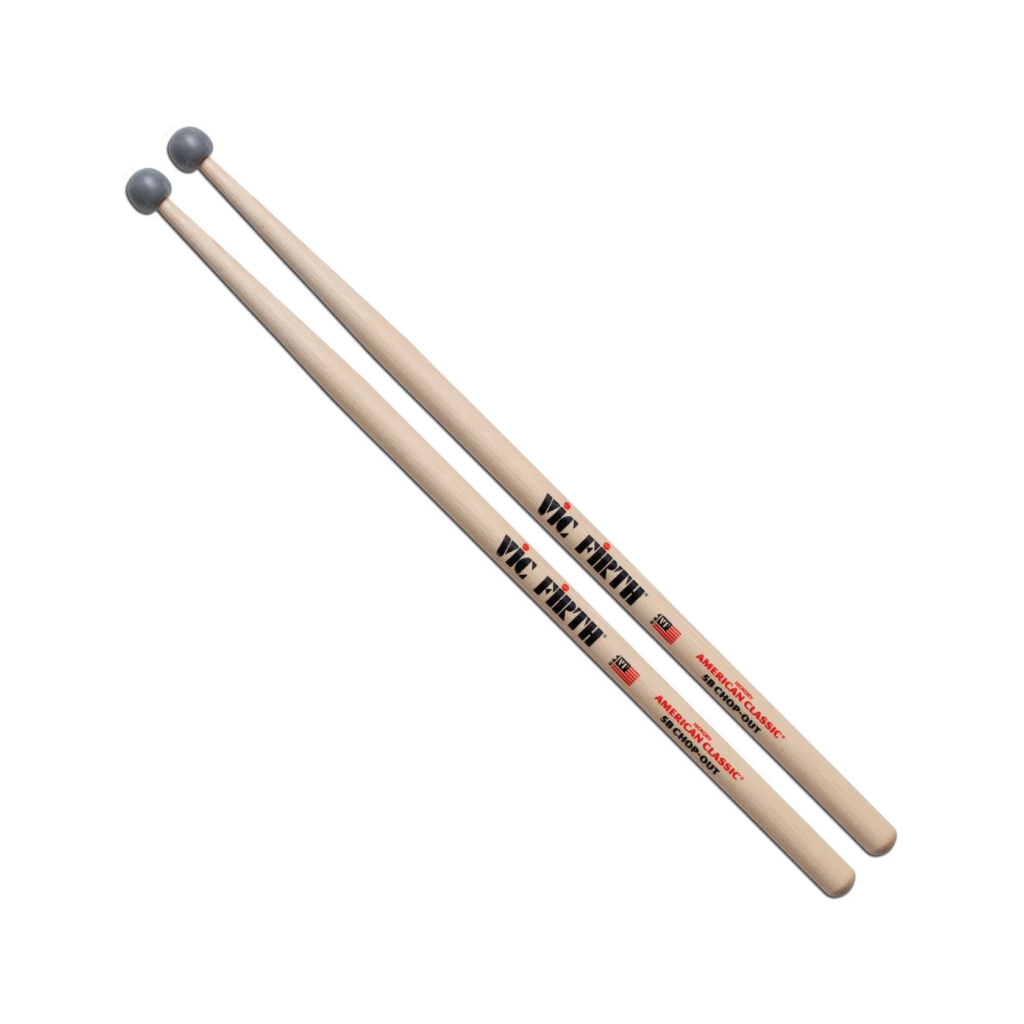 Vic Firth Chop-Out Rubber Tip Practice Drumsticks