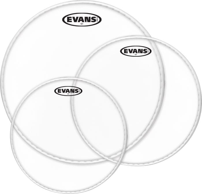 best resonant drum heads - evans g1 clear